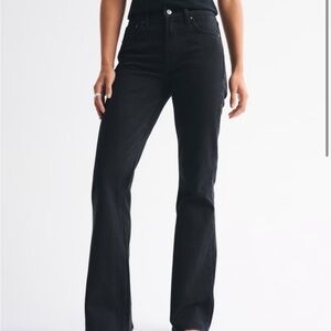Abercrombie & Fitch Black Flare Jeans